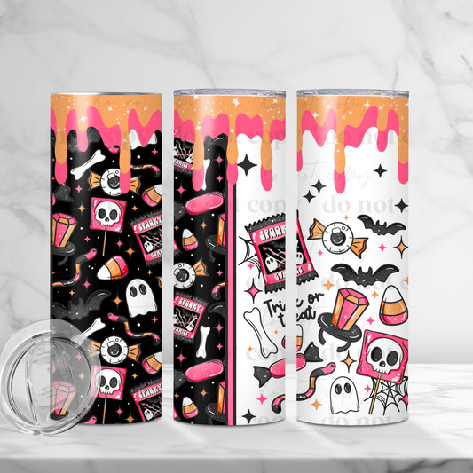 Trick or Treat Skinny Tumbler