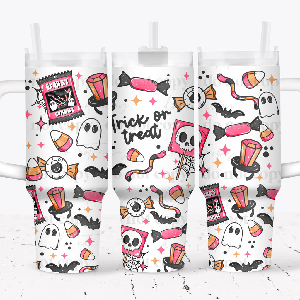 Trick or Treat 40 oz Tumbler