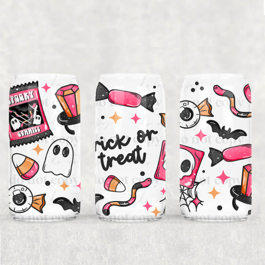 Trick or Treat 16oz Tumbler