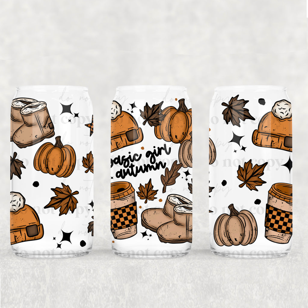 Basic Girl AUTUMN 16oz Tumbler