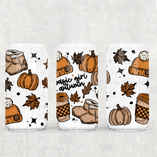 Basic Girl AUTUMN 16oz Tumbler