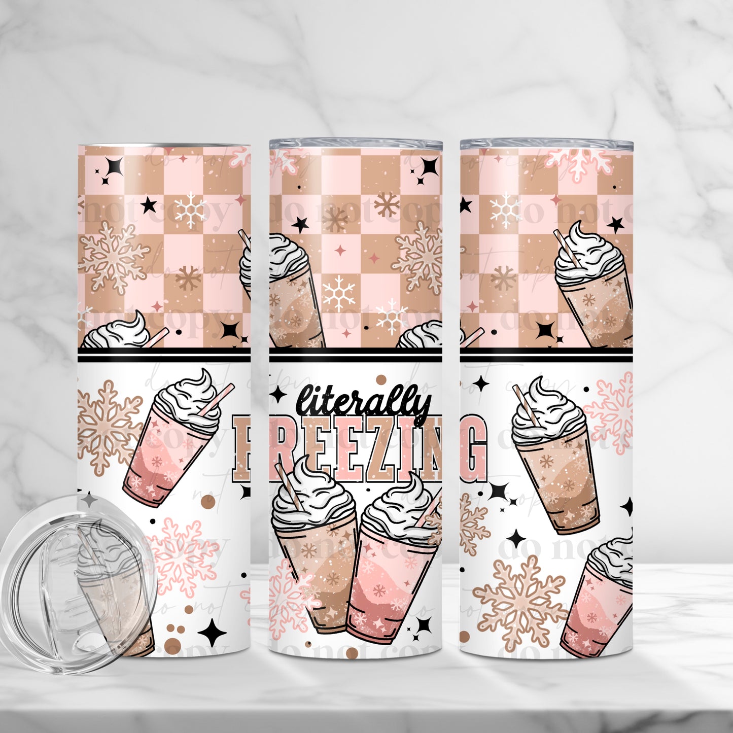 Literally Freezing Skinny Tumbler