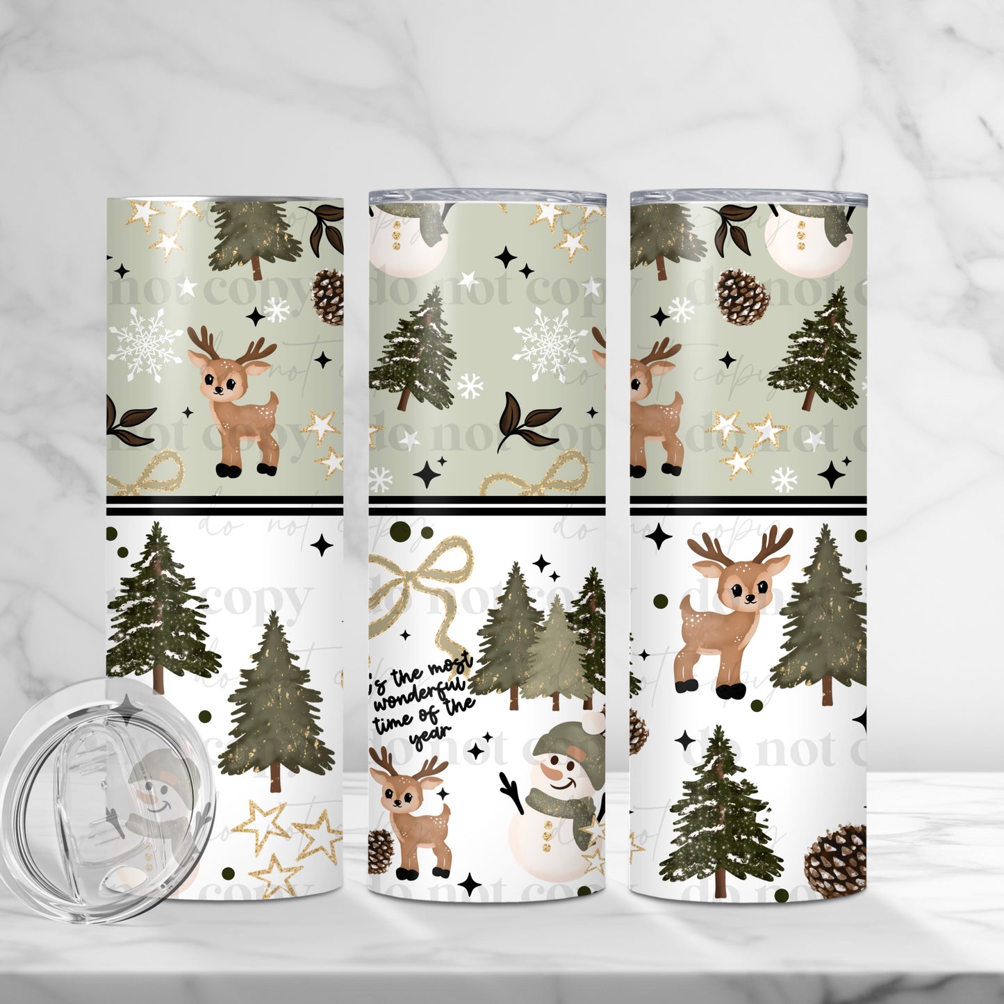 Wonderful Time Of The Year Skinny Tumbler