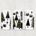Trees w. Bear Paws 16oz Tumbler