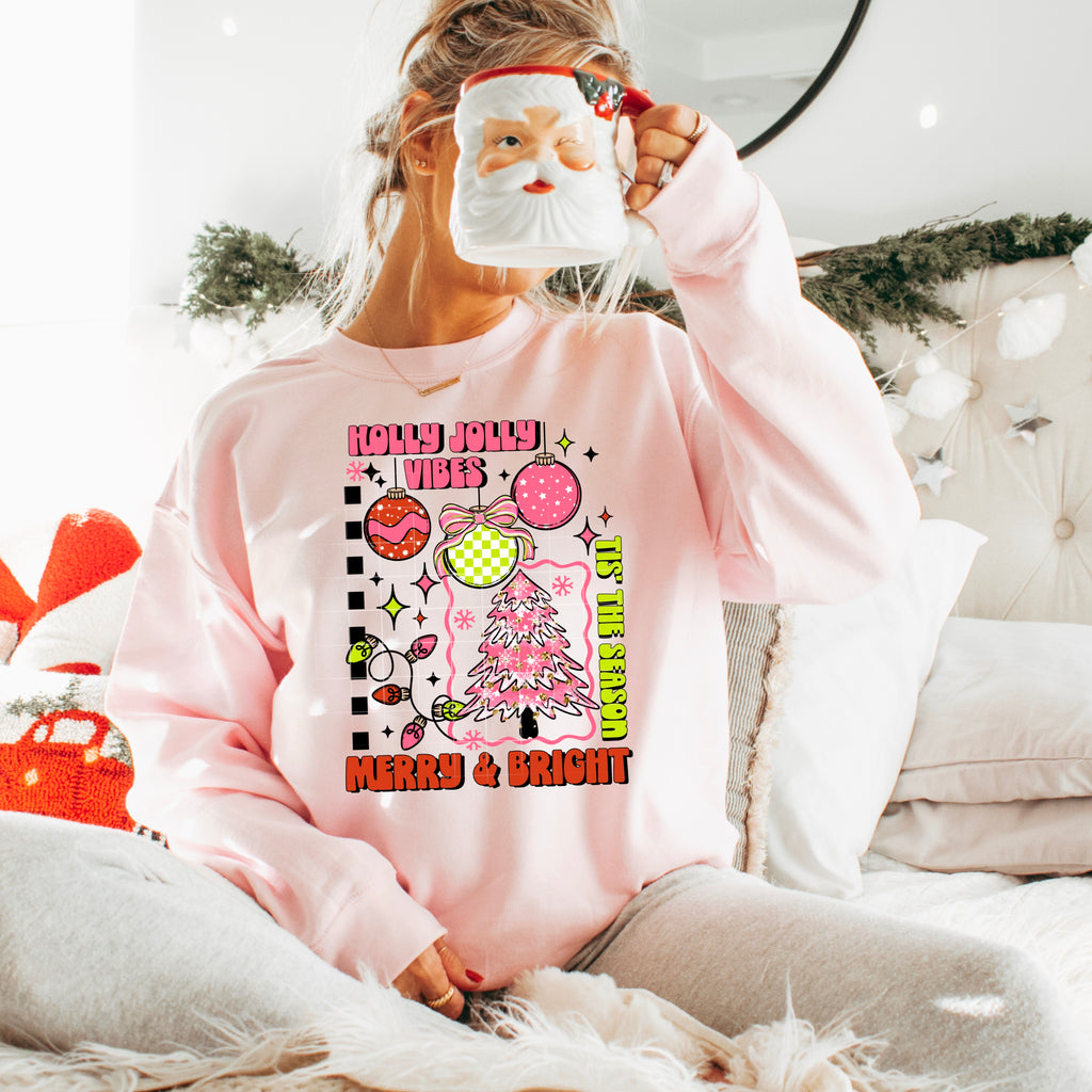 Holly Jolly Vibes Hoodie