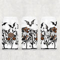 Fall Halloween Floral 16oz Tumbler