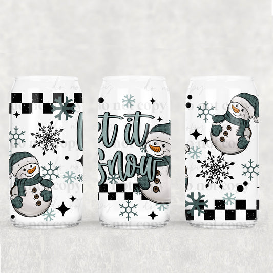 Let It Snow 16oz Tumbler