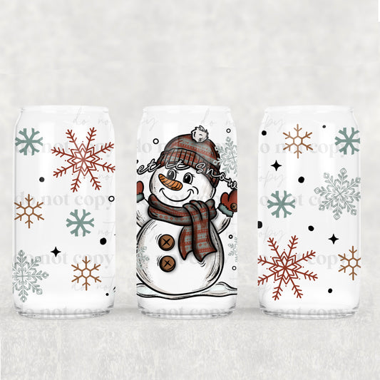 Let It Snow 16oz Tumbler