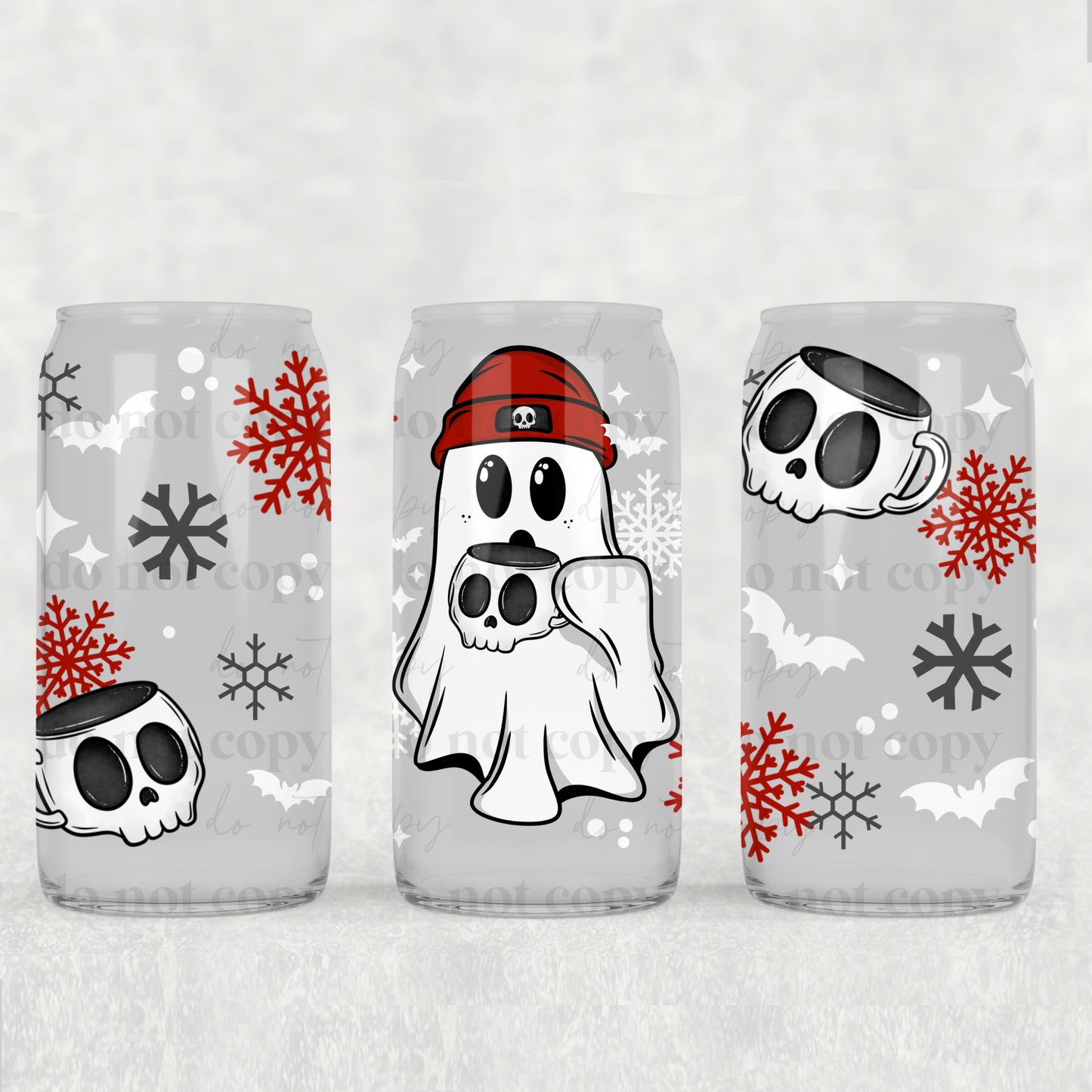 Winter Ghost 16oz Tumbler (UVDTF ONLY)