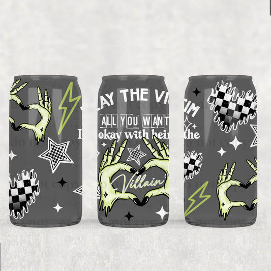 Play The Victim 16oz Tumbler