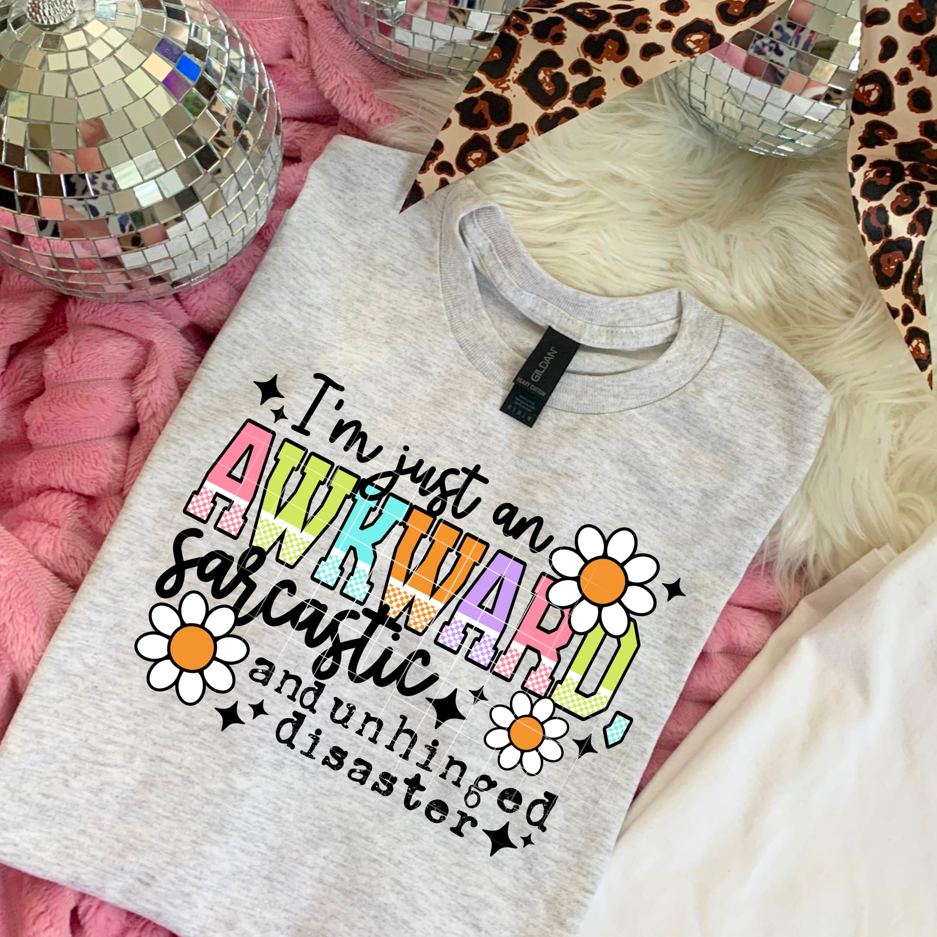 Awkward & Sarcastic (Black)