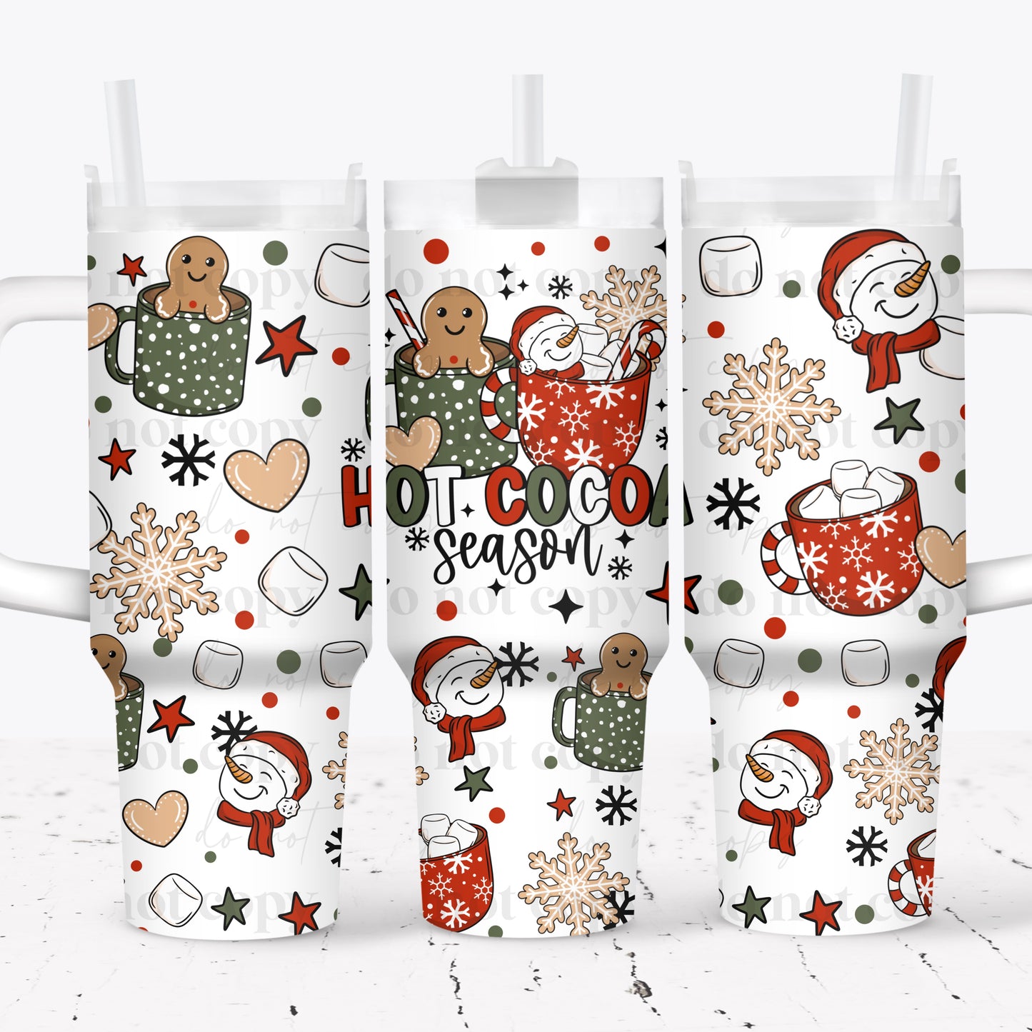 Hot Cocoa Season 40oz Tumbler