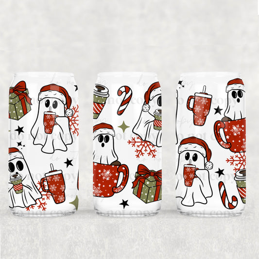 Hydrated Santa Ghosties 16oz Tumbler