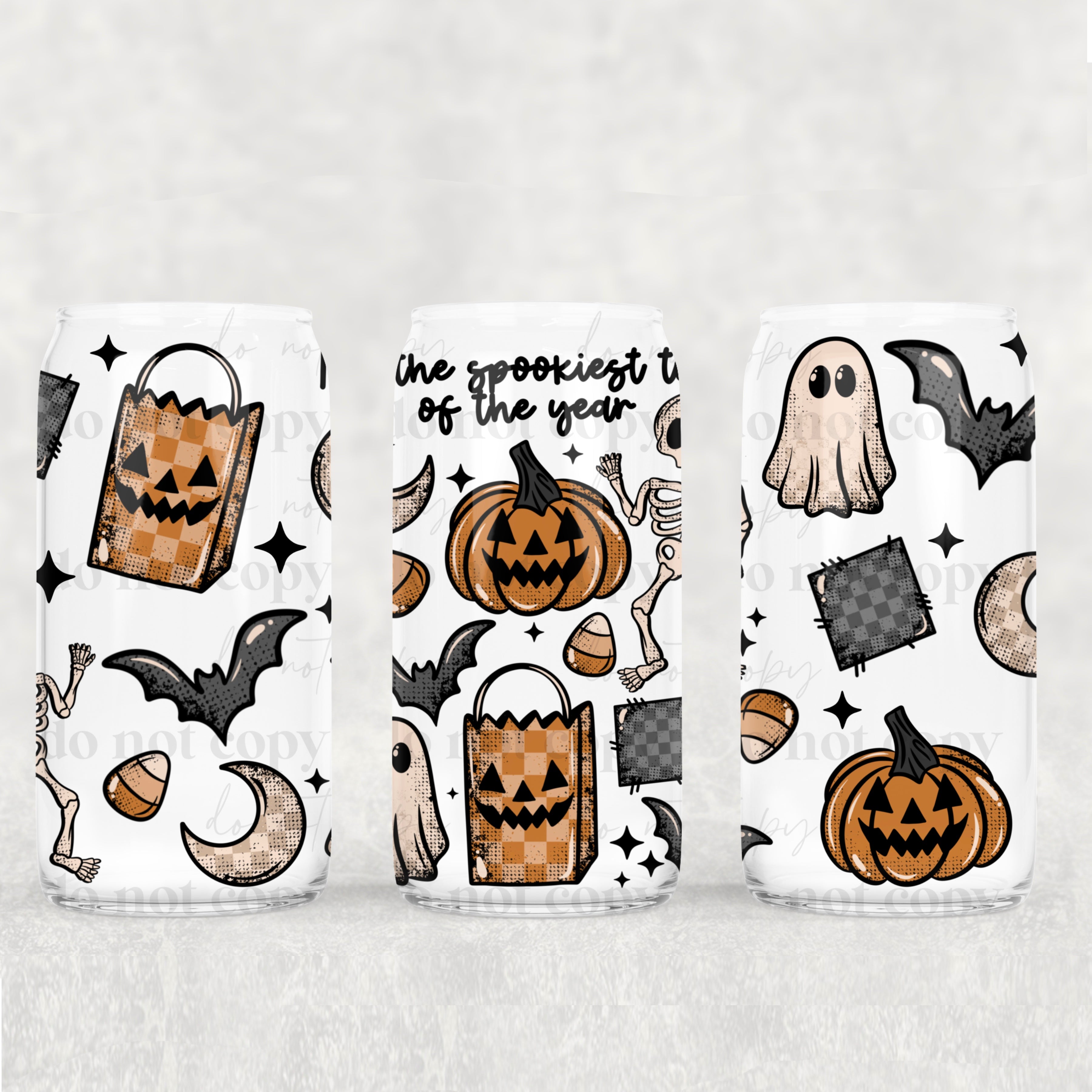 Spookiest Time of the Year(Black) 16oz Tumbler