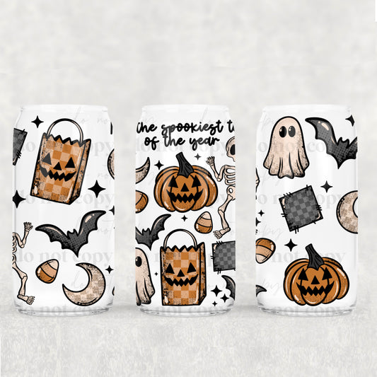 Spookiest Time of the Year(Black) 16oz Tumbler