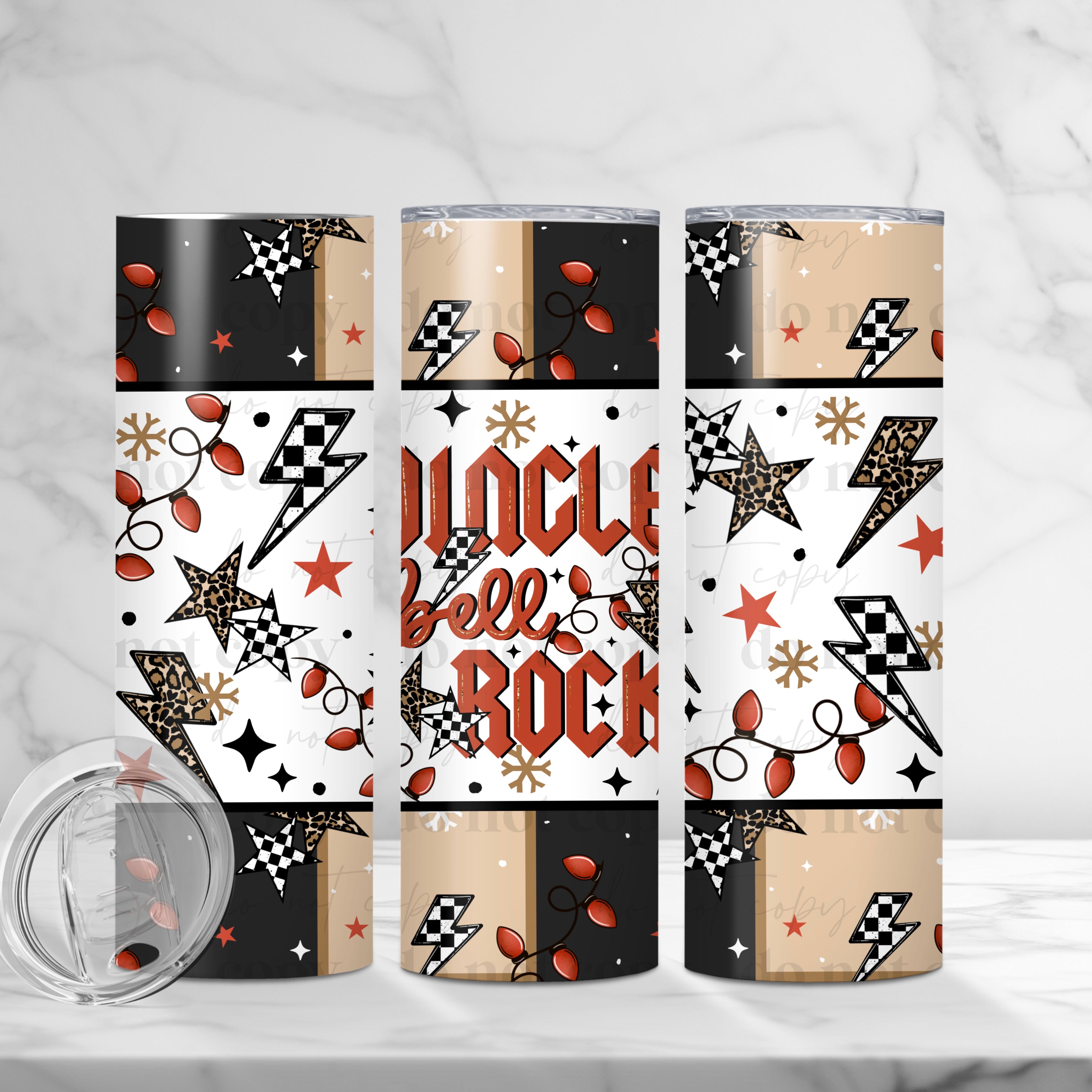 Jingle Bell Rock Skinny Tumbler