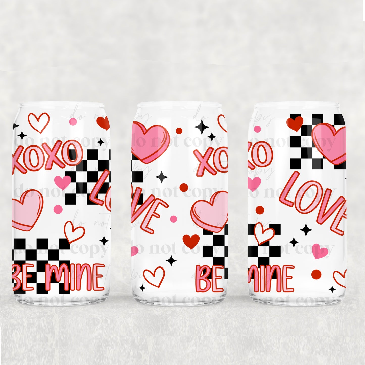 XOXO Be Mine 16 oz Tumbler