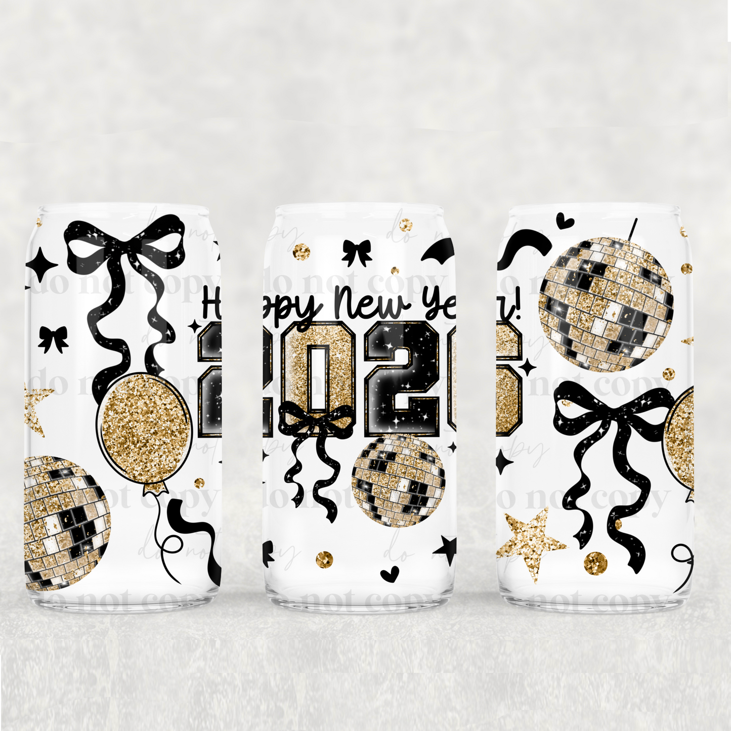 Happy New Year 16 oz Tumbler
