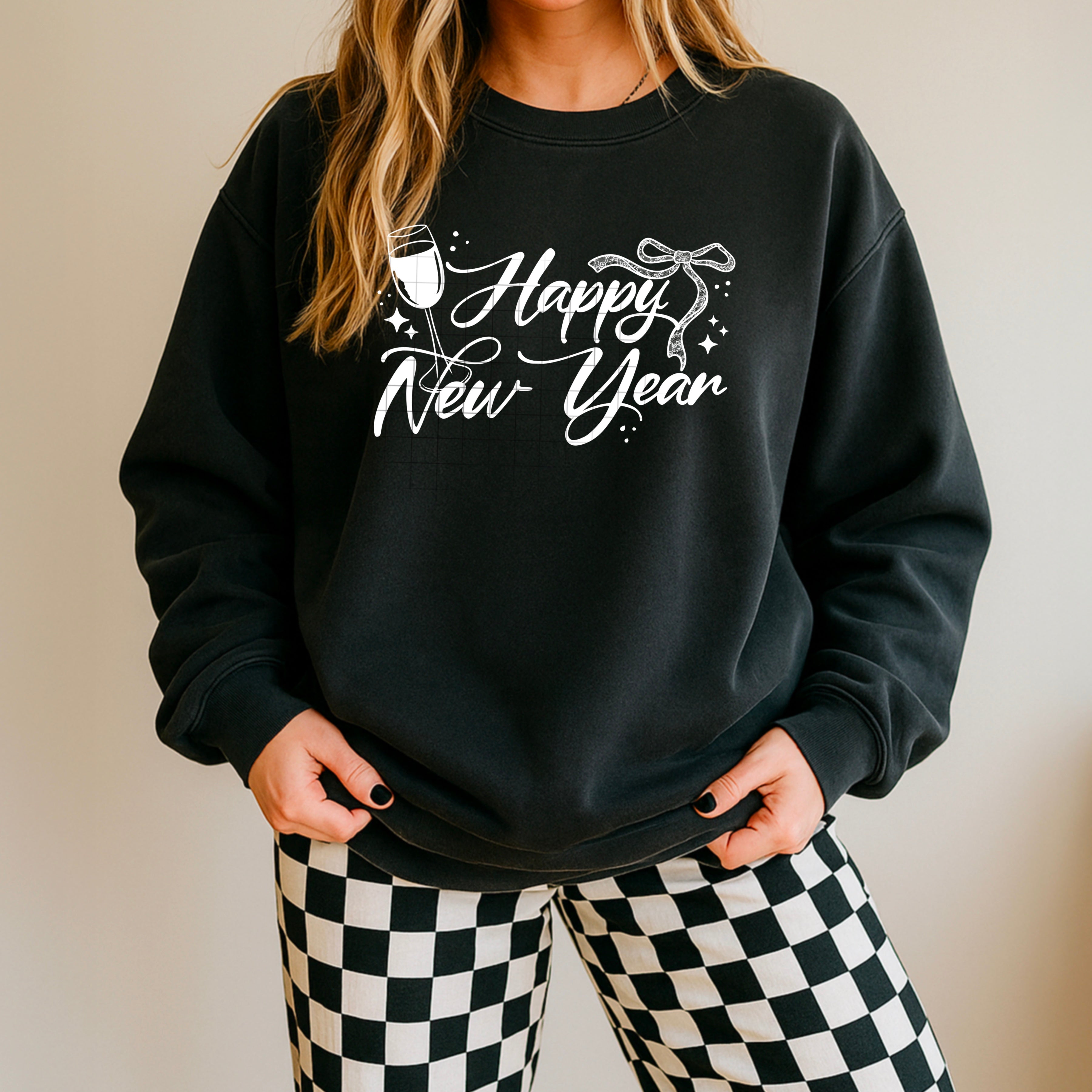 Happy New Year (White)