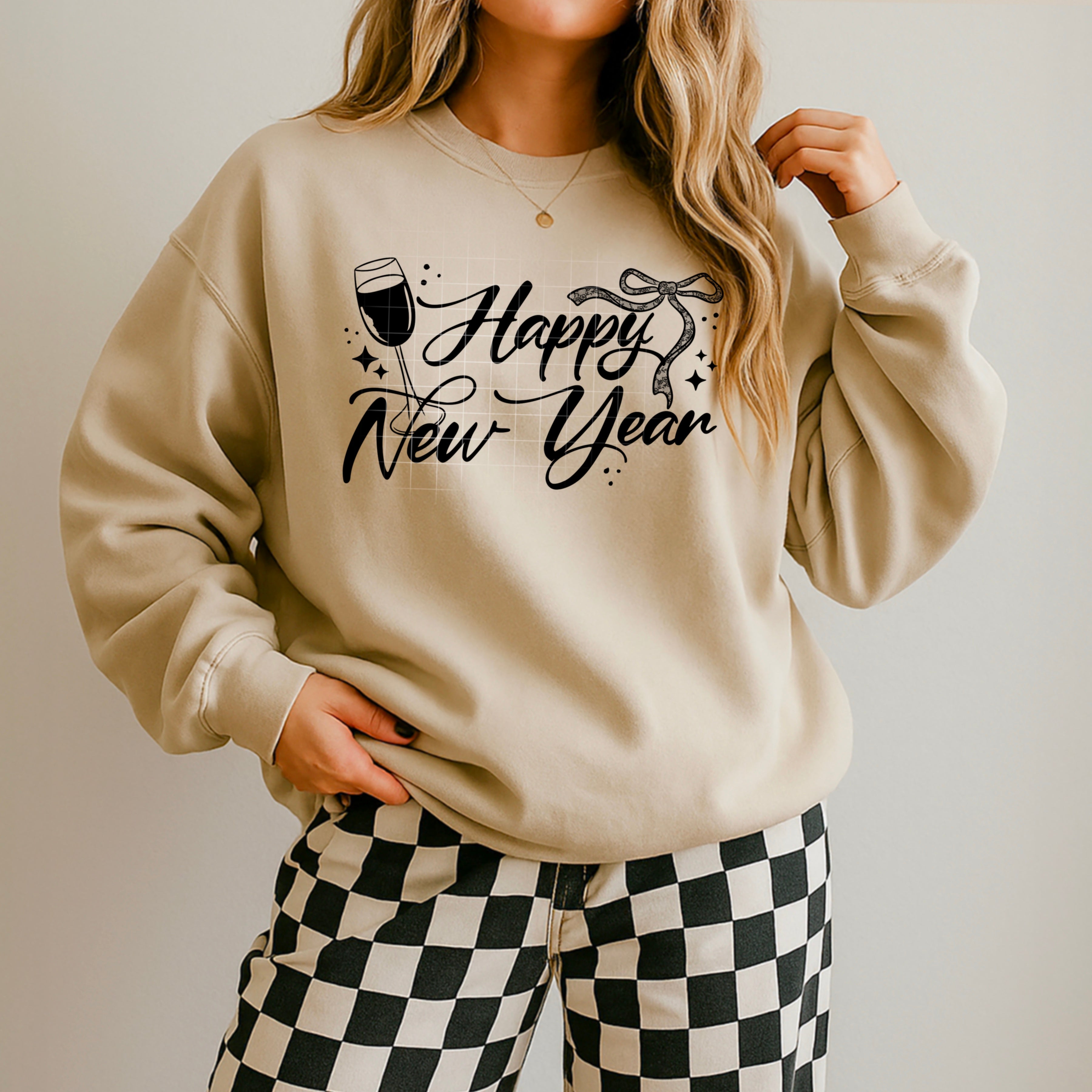 Happy New Year (Black)