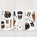 Neutral Coffee & Bows 16oz Tumbler