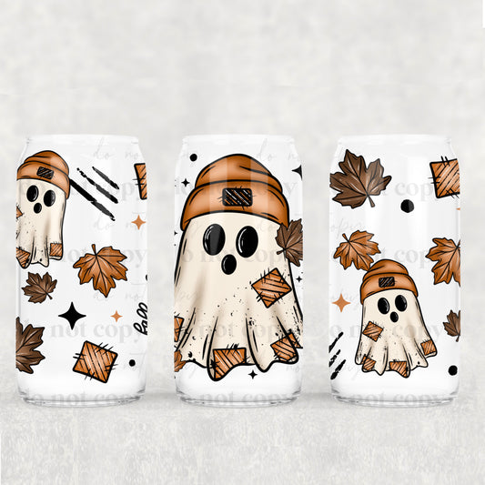 Fall Vibes Ghost 16oz Tumbler
