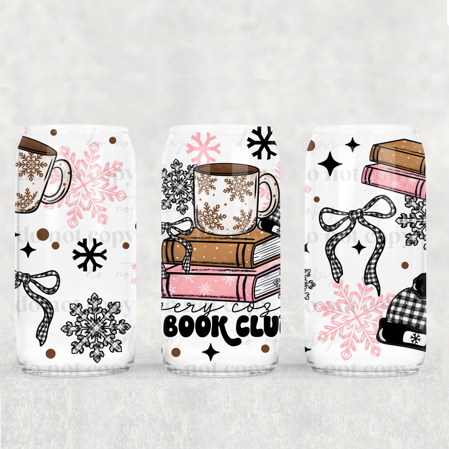 Very Cozy Book Club 16oz Tumbler