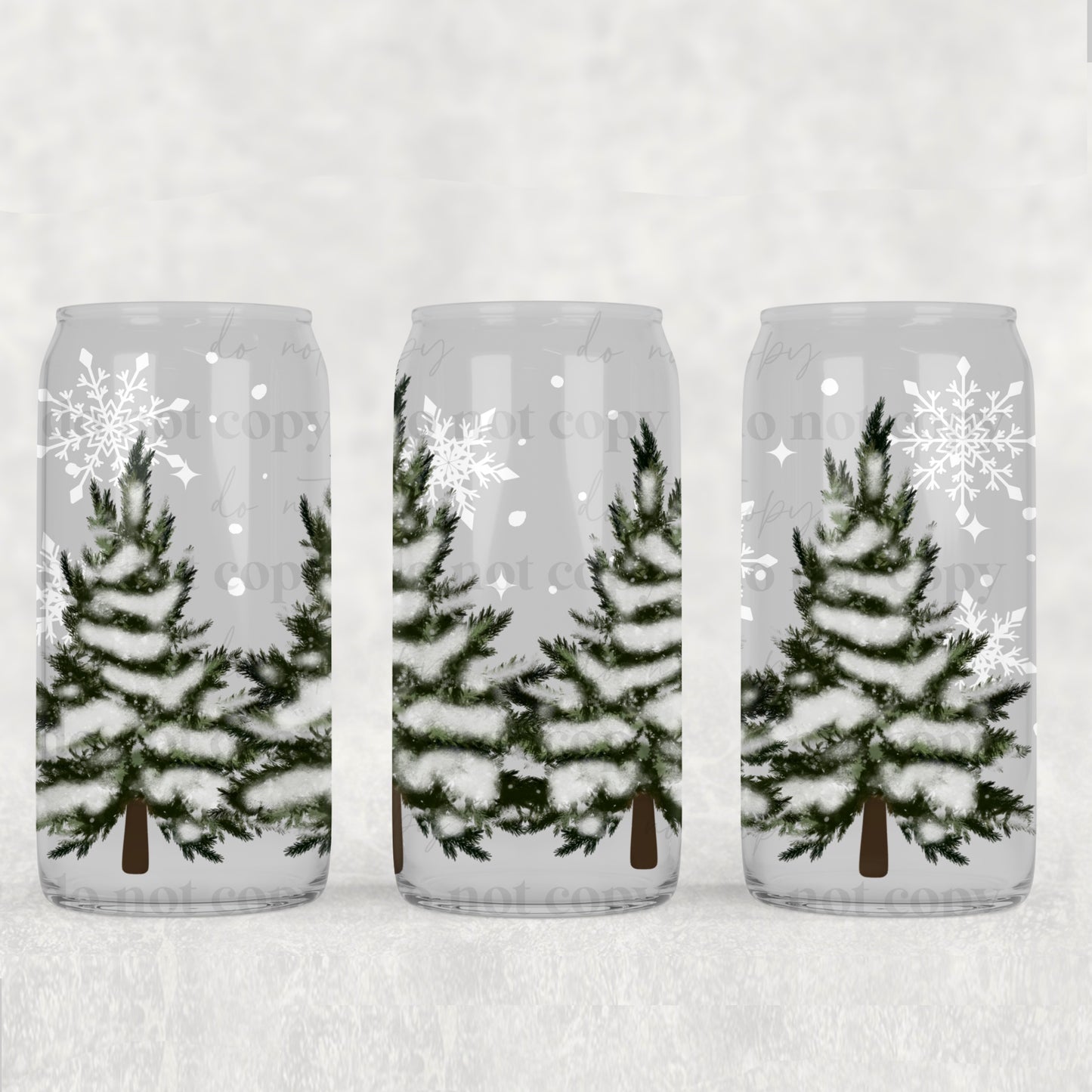 Snowy Trees(UVDTF ONLY) 16oz Tumbler
