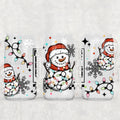 Merry & Bright Snowman 16oz Tumbler