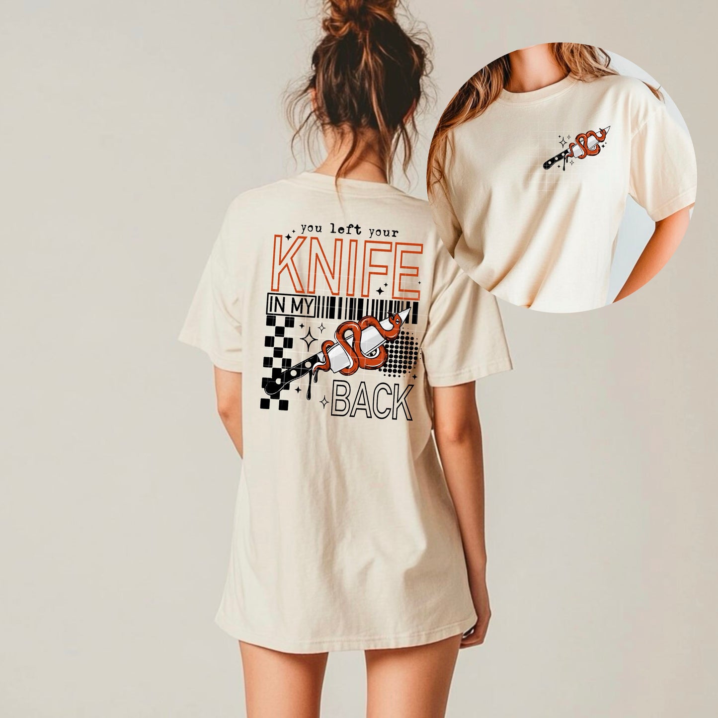 Knife In My Back (Black)