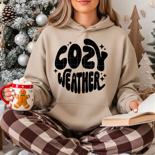 Cozy Weather Circle (Black)