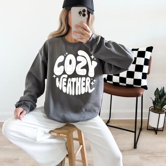 Cozy Weather Circle (White)