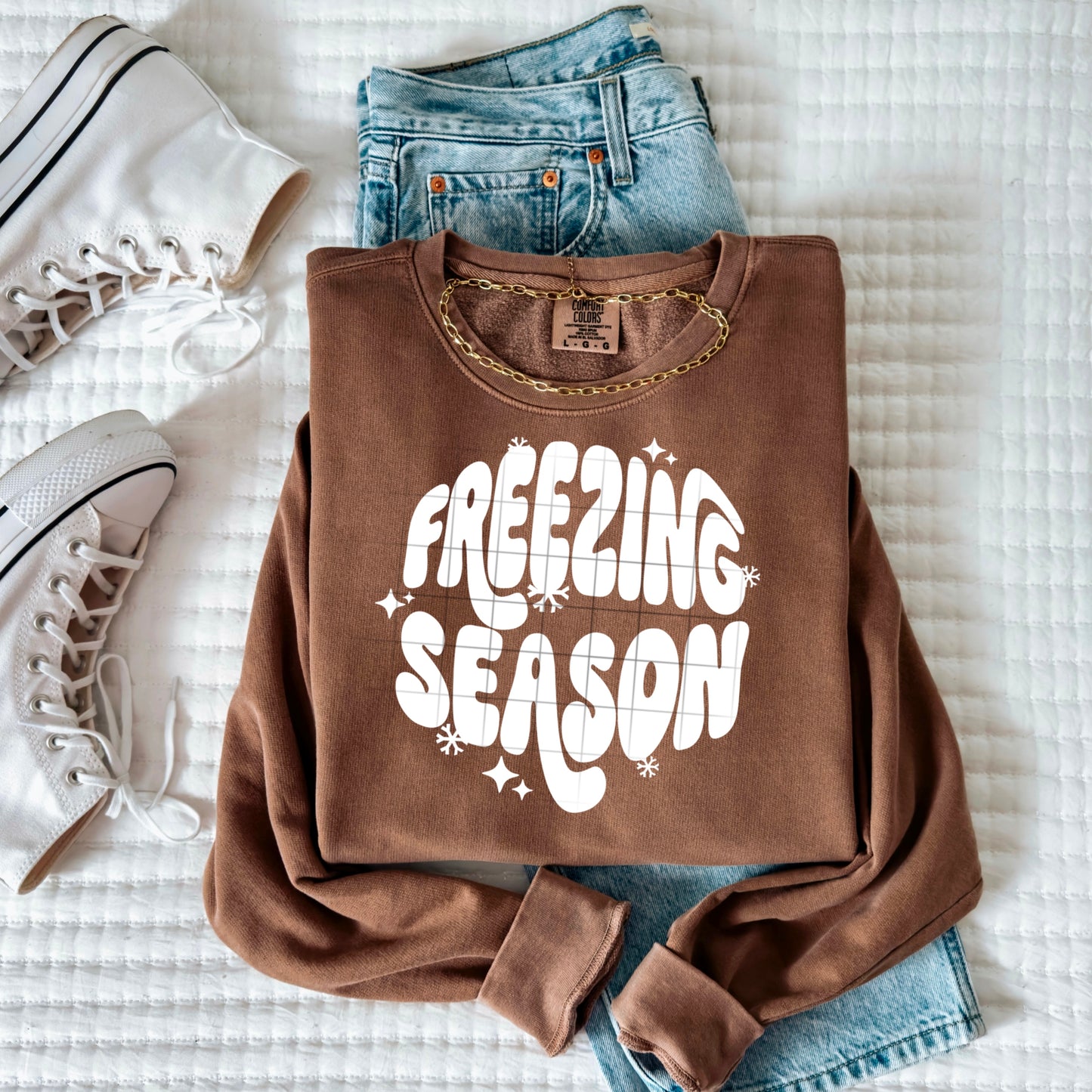 Freezing Season Circle (White)