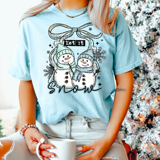 Let It Snow (Blue Snowmen)